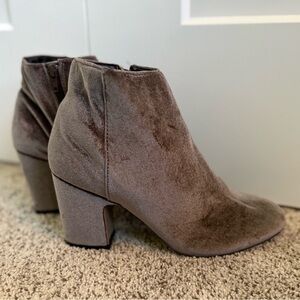Free People FR xFP Vegan Velvet Booties